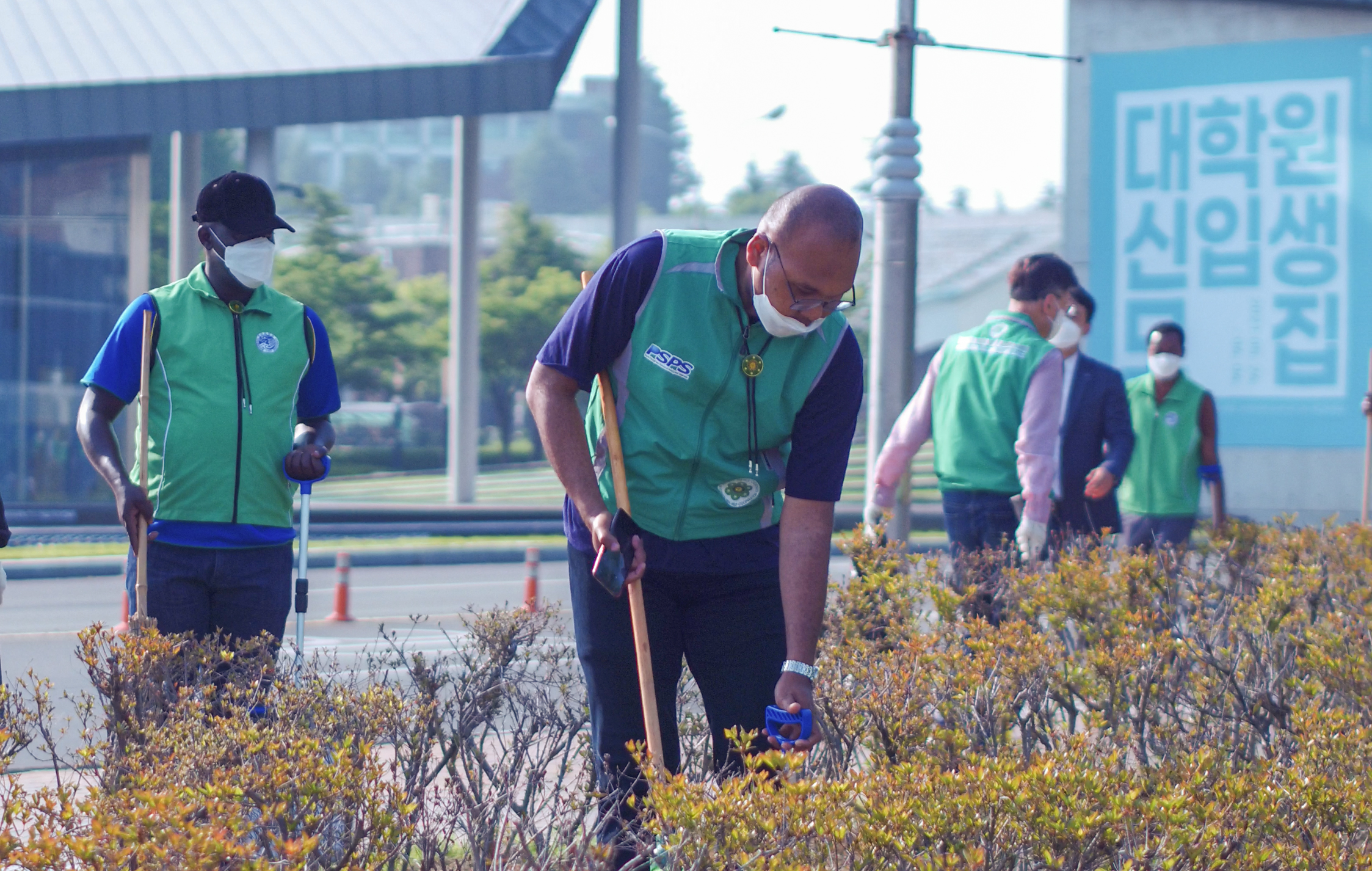 2021 Saemaul spirit morning cleaning event